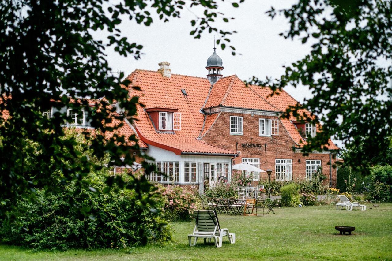 Langebjerg Pension & Spisested Allinge-Sandvig Buitenkant foto