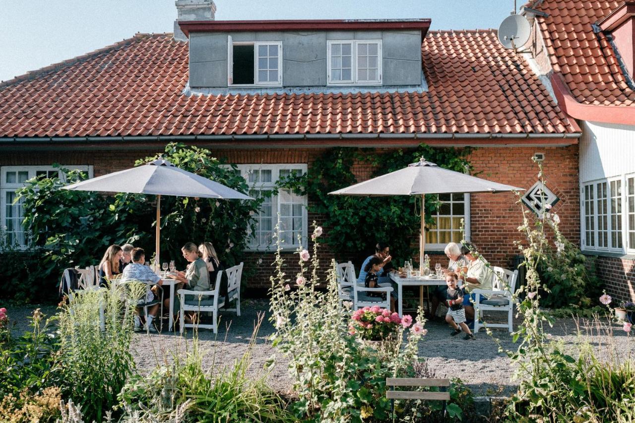 Langebjerg Pension & Spisested Allinge-Sandvig Buitenkant foto
