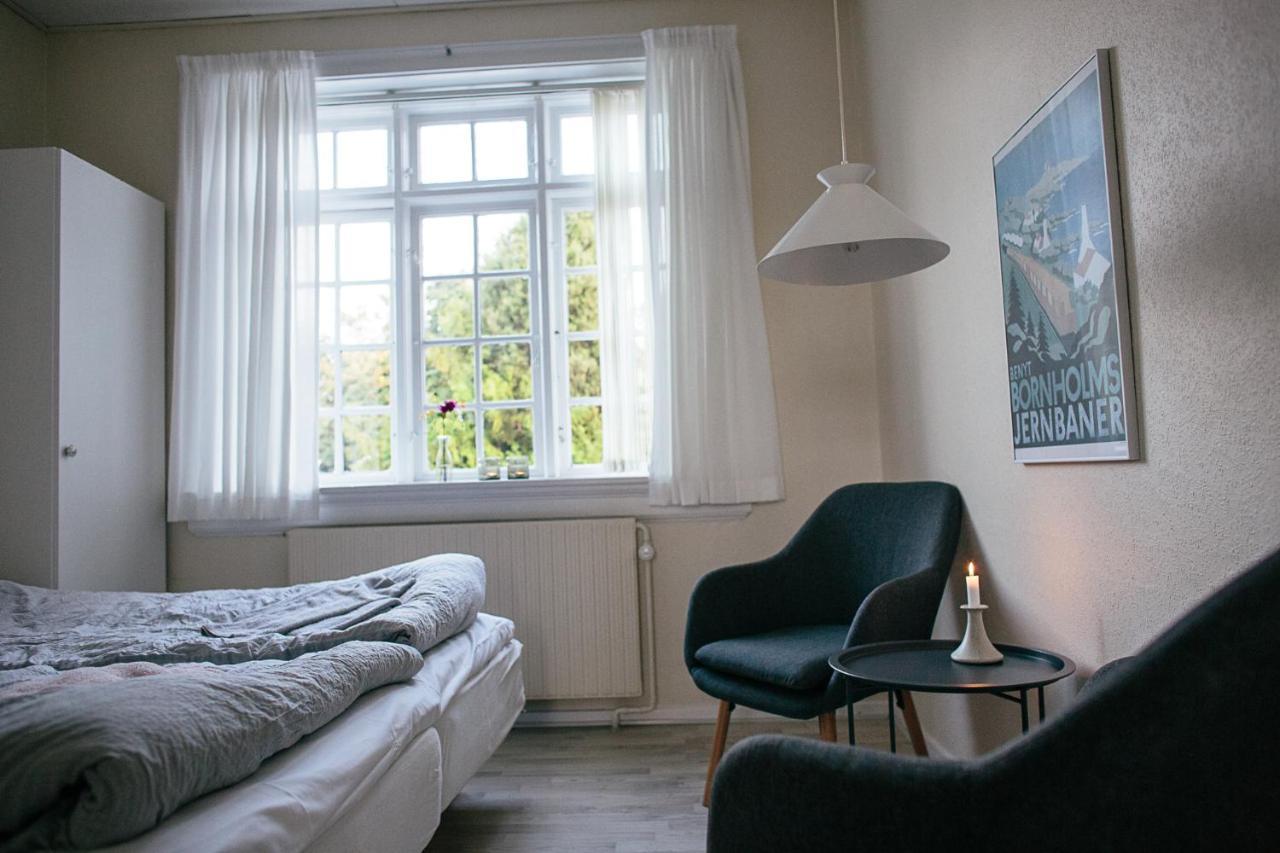 Langebjerg Pension & Spisested Allinge-Sandvig Buitenkant foto